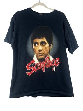 Scarface Graphic Movie Promo Tee Large